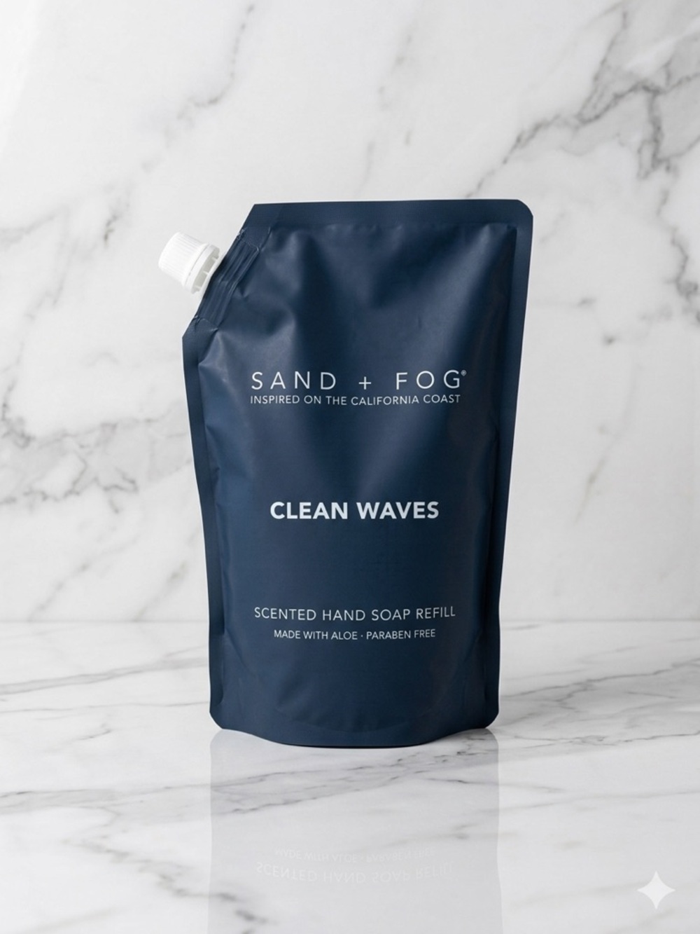 Sand + Fog Clean Waves Scented Hand Soap Refill - Navy 34oz